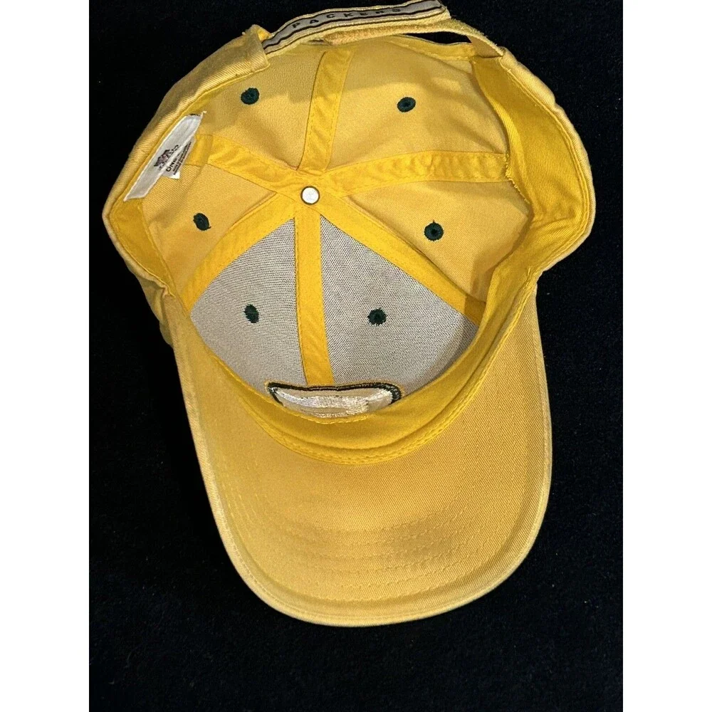 Green Bay Packers NFL Team Apparel Strap Back Hat/Cap Yellow